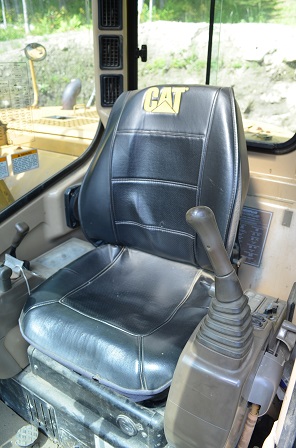 Cab of CAT 313BCR Excavator