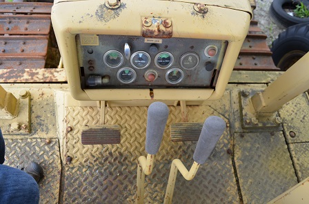 Dashboard of TD12 Dozer
