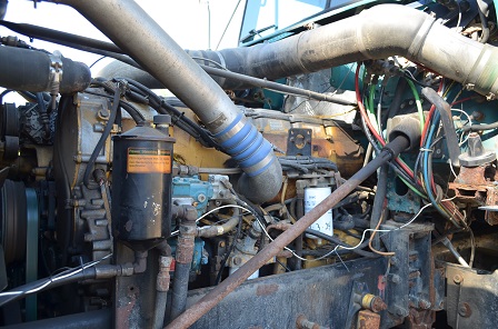 Engine of Freightliner TK Truck