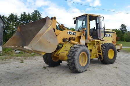 John Deere 624H Loader for Sale in NH